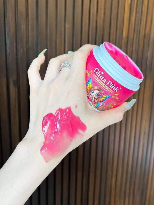 Gulta collagen pink night cream whitening