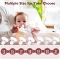 12/13/14/15/16/17/18/19/20/21/22mm Breast Pump Funnel Inserts Plug-in Different Caliber Size Converter Small Nipple Horn Adapter. 