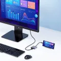 USB C HUB 3in1 Type C 3.0 to HDMI-compatible Docking Station PD Fast Charge 4K HDMI Adapter Splitter For MacBook Phone Computer. 