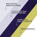 100 sheets A4 size tattoo tracing paper tattoo stencil. 