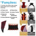 Reinforced Belt Lumbar Column Posture Corrector Vest  Adjustable Back Support Strap Shoulder Spine Brace Neck Stretcher Trainer. 