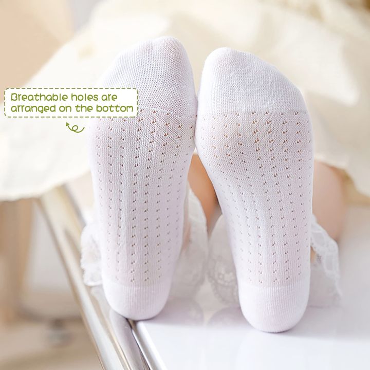 Girls%20socks,%20Ruffles%20Ankle%20Socks%20Transparent%20Silk-%205%20Pack%20Thin%20Lace%20Mesh%20Sheer%20socks%20for%20Toddler%20Girls(3-16%20Years)%20-%20Image%204