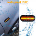 For VW Golf 3 4 MK3 MK4 Passat 3BG Polo 6N 9N Bora Vento Dynamic Side Marker Turn Signal Sequential Blinker Light.