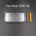 Plastic Clear Crystal Hard Shell Case Cover+Stylus Pen For 2DS 3DS New 3DS XL LL For NDSL NDSi XL LL. 