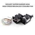 DC12V High-Speed Brushless Cooling Fan Violent Boost 4056 for Server Efficient Heat Dissipation.