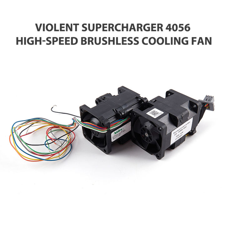 DC12V High-Speed Brushless Cooling Fan Violent Boost 4056 for Server Efficient Heat Dissipation