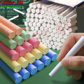 Colored Chalk, White Chalk, Chalk with Little Dust, 100 Sticks Per Box, Chalk for Writing on the Board, 100 Sticks of Chalk, Writes Smoothly, Erases Easily, Good Quality, Ready to Ship.. 
