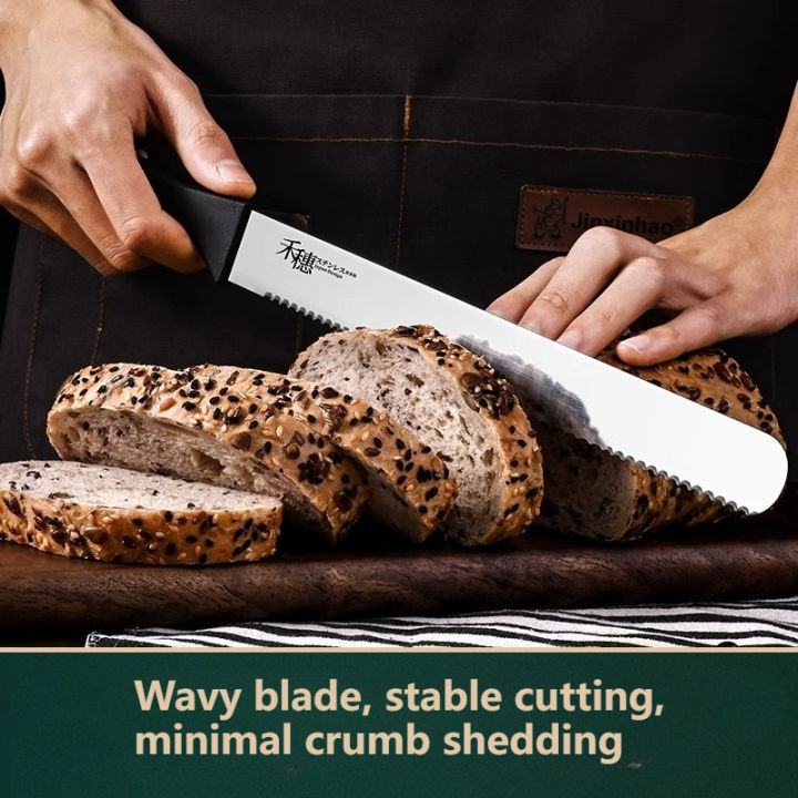 Stainless%20Steel%20Serrated%20Bread%20Knife%20Slices%20and%20Cuts%20Without%20Crumbling%20Cake%20Slicer%20Toast%20Saw%20Cake%20Spreader%20Sandwich%20Knife%20Baking%20-%20Image%202