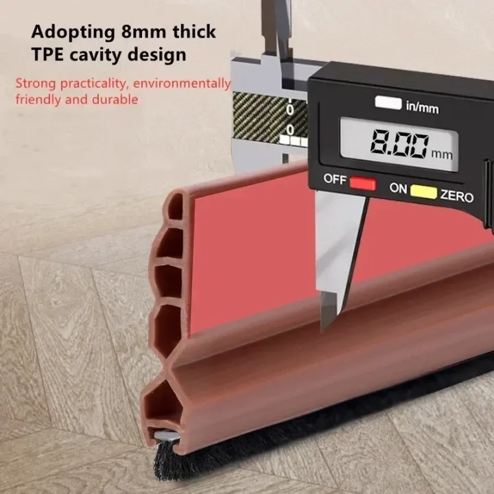 1M%20Silicone%20Door%20Bottom%20Seal%20Strip%20With%20Brush%20Weatherstrip%20Under%20Door%20Draft%20Stopper%20Anti-Cold%20Soundproof%20Windproof%20Gap%20Blocker%20-%20Image%203