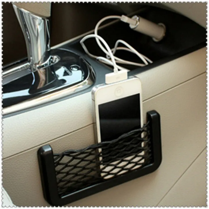 1/2Pcs%20Car%20Organizer%20Storage%20Bag%20Auto%20Paste%20Net%20Pocket%20Phone%20Holder%20Car%20Accessories%2020*8CM%208*15CM%20Universal%20-%20Image%202