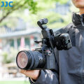 JJC Clod Shoe Mount Adapter for Osmo Pocket 4 3 Camera with Pocket 3 Expansion Adapter for DSLR Hot Shoe Mount Accessories.