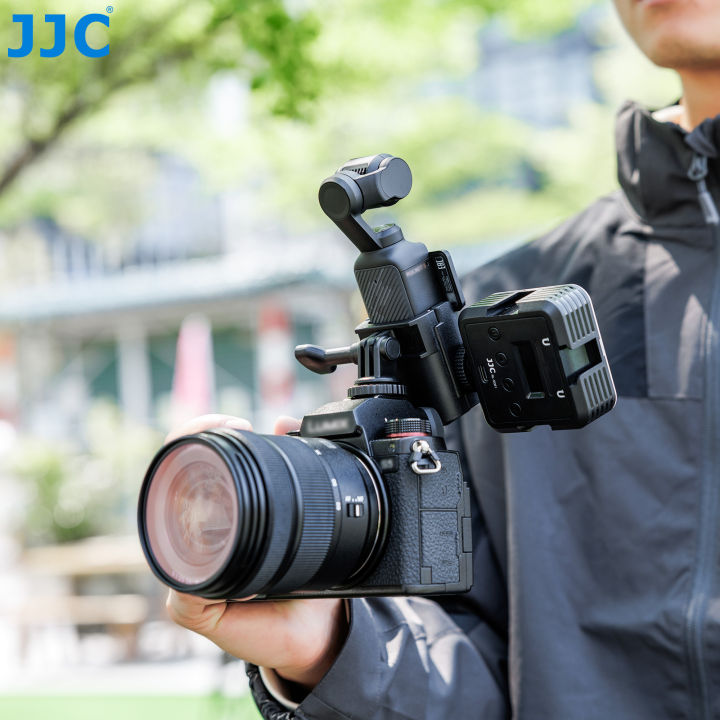 JJC%20Clod%20Shoe%20Mount%20Adapter%20for%20%20Osmo%20Pocket%204%203%20Camera%20with%20Pocket%203%20Expansion%20Adapter%20for%20DSLR%20Hot%20Shoe%20Mount%20Accessories%20-%20Image%204