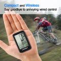 LIXADA Wireless Bike Speedometer Backlight USB Rechargeable Bike Cycling Computer Bicycle Speed Meter Odometer Bicycle Computer. 