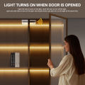 Door Sensor Control Switch DC12V-24V Double Side Induction For LED Strip /Bar Light Cabinet Wardrobe Closet Cupboard Lighting. 