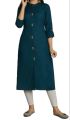 Women's Casual Frock Kurta Top, Stylish Dress, Comfortable. 