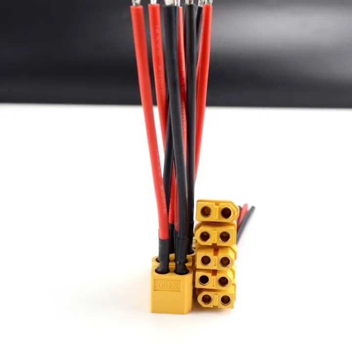 5/10%20Parallel%20Connector%20for%20XT60%20Plug%20and%20Socket%20Battery%20with%20Silicone%20Flexible%20Cable%2014AWG%2010cm%20RC%20LiPo%20Battery%20Motor%20-%20Image%204