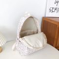 Korean Student School Backpack Floral White School Bags For Teenage Girls Cute Women's Backpack Brand Book Bag Nylon Rucksack. 