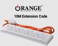 Orange Extension  Code 10M|Orange Wire Code|Orange -Extension Wire Code 10M 4 way | 13A Trailer Socket| Life Time Warranty. 