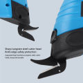 Cordless electric shears, handheld cutter, suitable for cutting fabric, carpet, and soft leather. 