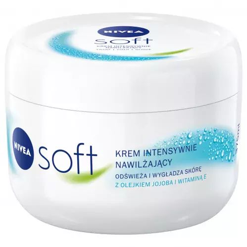 International Germany Nivea - Soft - Cream - Intensively moisturizing cream for face, body and hands - 200 ml