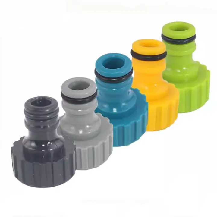5PCS High Quality Plastic Hose Connector 3/4'' Garden Hose Quick Adapter Fittings Gardening Car Washing Watering Tool