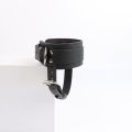 Adjustable PU leather ankle strap to match with high heels - stylish gothic women's fashion accessories for parties, festivals a.