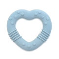 Food Grade Silicone Heart Teether New Baby Teething Toy Silicone Teether for Infant Relief Comfortable Chew Toy.