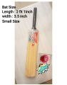 Cricket Bat Small Size for 2-8 years kids with free 1 pis Ball. 