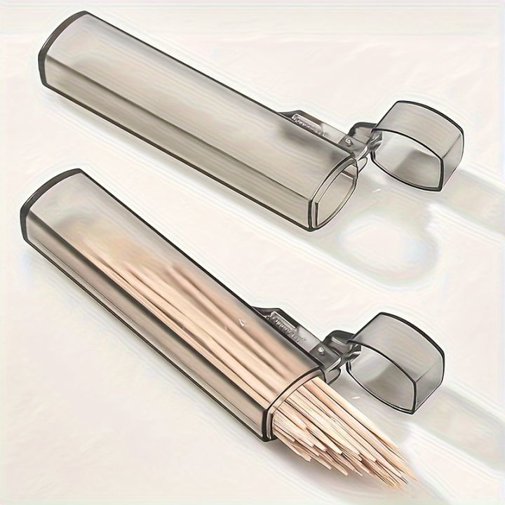 Portable%20Plastic%20Toothpick%20Case%20-%20Clear%20Toothpick%20Holder%20for%20Outdoor%20Travel,%20Kitchen,%20and%20Restaurant%20Supplies%20-%20Image%203