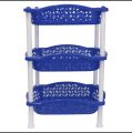 Multi Purpose Plastic Rack 3 Layer. 