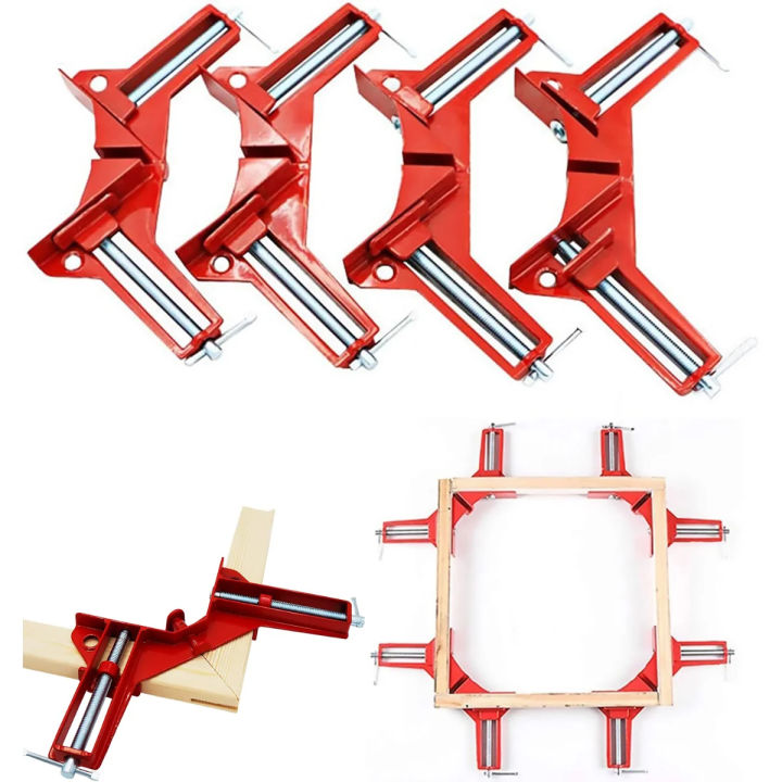 1/4PCS%20Corner%20Clamps%2090%20Degree%20Clamps%20Right%20Angle%20Clamp%20Frame%20Holder%20Carpenter%20Square%20Woodworking%20Tools%20for%20DIY%20Framing,%20Welding%20-%20Image%202
