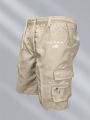 New Men's Cargo Shorts Fashion Casual Running Shorts Big Pocket Sports Slacks Cargo Panels Trousers Plus Size for Male.