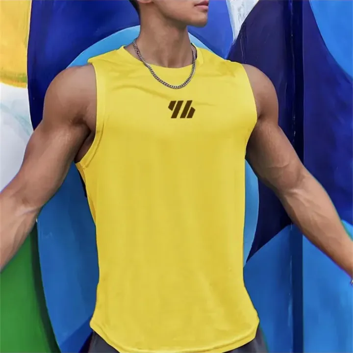 Summer%20Men's%20Gym%20Tank%20Top%20Fitness%20Training%20Clothing%20Quick-drying%20Loose%20Bodybuilding%20Sleeveless%20Shirt%20Men%20Fashion%20Basketball%20Vest%20-%20Image%204