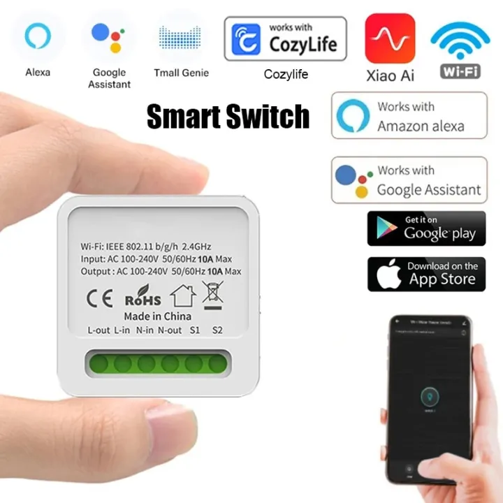 Tuya%20Mini%2016A%20WiFi%20Smart%20Switch%202-Way%20Module%20On/Off%20Breaker%20Wireless%20Remote%20Voice%20Works%20With%20Smart%20Life%20Google%20Home%20Alexa%20Alice%20-%20Image%207