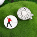 Creative Funny Magnetic Golf Ball Marker Hat Clip Wholesale Baseball Cap Decorative Studs Clips Golf Supplies. 