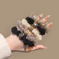 4/5/8Pcs Black Hair Band Accessories, Fashionable Hairbands For Daily Use Elegant Ponytail Holders Hair  Bands. 