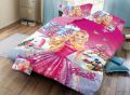 King Size Double  Cotton Bedsheets for Kids Room  Cartoon Printed Bedsheets. 