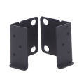 Metal Rack Ears Bolts Rack Mount Bracket Kit for Hikvision 1U/1.5U/2U NVR Network Video Recorder Camera Install Mounting. 