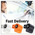 2026 Portable Cooling Car Fan USB Rechargeable Clip on Portable Desk Fans with LED Display 360 Rotation Quiet for Car Camping.