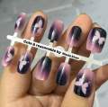 Magnet Cat Eye best quality Fake Nails with glue Almond Long Coffin Glossy False Nails Square Fake Nails Reusable top rated by customer Full Cover Nail Tips. 
