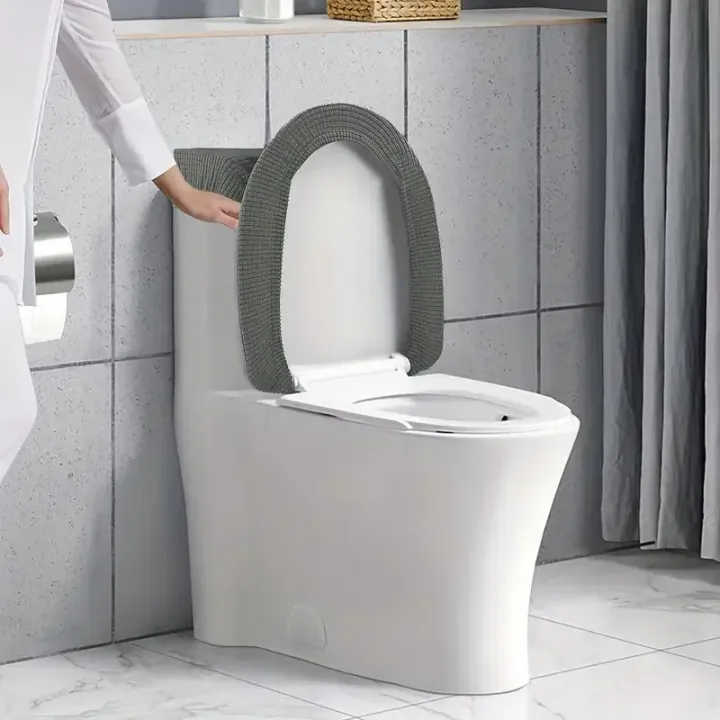 Polar%20Fleece%20Toilet%20Lid%20Cover%20and%20Toilet%20Tank%20Cover%202pcs/set%20Elastic%20Toilet%20Covers%20Removable%20Solid%20Color%20for%20Home%20Hotel%20Bathroom%20-%20Image%203