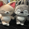 50CM SKZOO Plush Toy Straykids hyunjin FM Fan JINRET BANGCHAN HAN SKZ Plush Doll BBOKARI Plush Animal Children's Toy . 