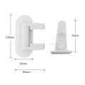 Universal Door Lever Lock Child Baby Safety Lock Rotation Proof Professional Door Adhesive Security Latch Multi-functional. 