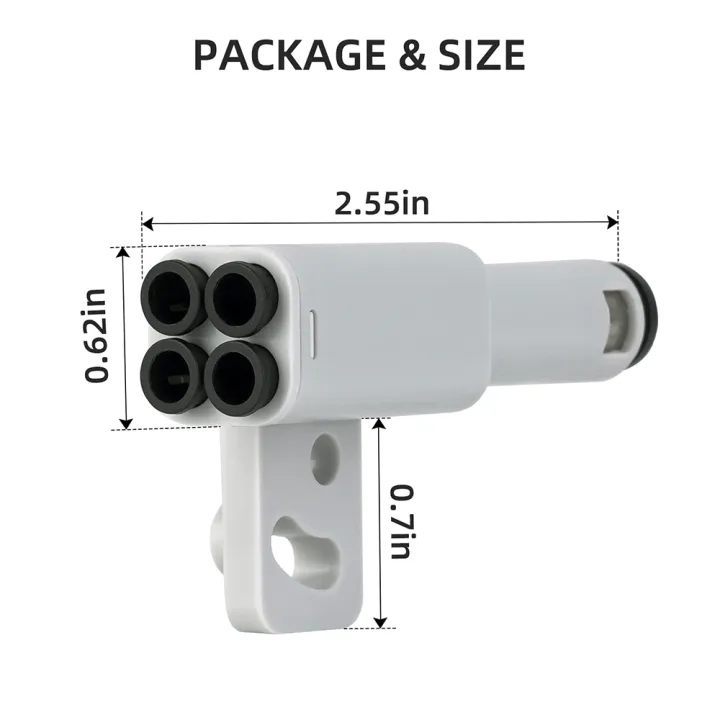 3D%20Printer%20Part%204-in-1%20PTFE%20Adapter%20Material%20Pipe%20Expansion%20Port%20AMS%20Connect%204%20Feeding%20Modules%20For%20Bambulab%20X1/P1%20X1C%20P1S%20P1P%20-%20Image%206
