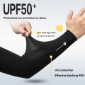 GTUBIKE UV Sun Protection Cooling Arm Sleeve for Men&Women,Long Sunblock Protective Cycling Arm Cover for Football,Volleyball. 