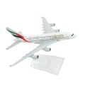 Scale 1:400 Metal Aircraft Replica Emirates Airlines A380 B777 Airplane Diecast Model Aviation Plane Collectible Toys for Boys. 