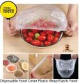 50 Pcs Food Cover Plastic Sheets Reusable Plastic Wrap For Kitchen Cling Film Cover Household Refrigerator Food Fruit Preservation Cover Dust proof Cover Fresh keeping Kitchen Accessories.