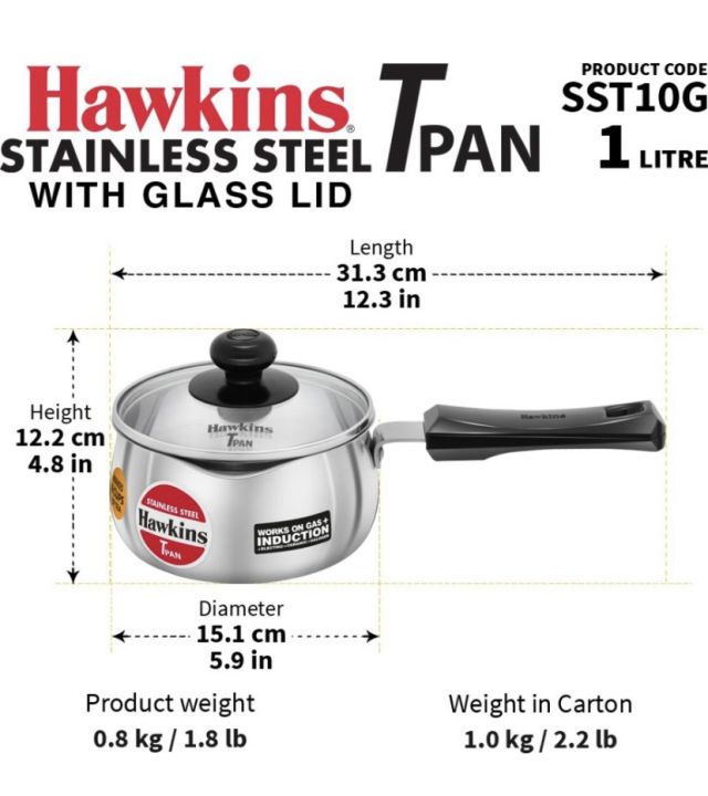 Hawkins%20Stainless%20Steel%20Tpan%20(SST10G)with%20glass%20lid%20Tope%201%20L%20capacity%2015.1%20cm%20diameter%20(Stainless%20Steel,%20Induction%20Bottom)%20-%20Image%203