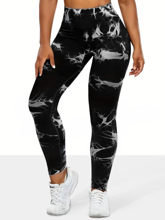 Women's%20Seamless%20Tie-dye%20Yoga%20Pants%20High%20Waist%20Soft%20Comfortable%20Gym%20Fitness%20Sportswear%20Workout%20Leggings%20Tights%20-%20Image%205