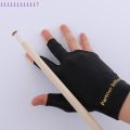 1 PCS Unisex Anti-Skid Billiard Three-Finger Gloves for Snooker Cue Sports Entertainment Left & Right Hand Compatible. 